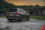 Lexus LX570 on Vossen Wheels (HF-3) (Nebula Gray Pearl) 2019 года
